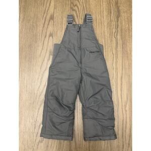 Arctix Toddler Snow Bibs 2T Charcoal Gray
